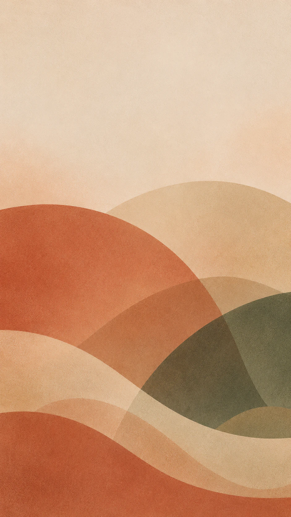 Abstract aesthetic lock screen for your phone example