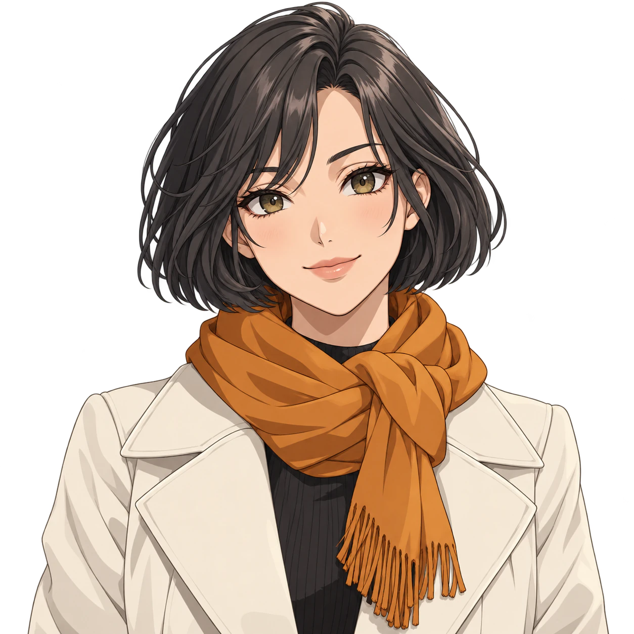 Anime girl profile picture example