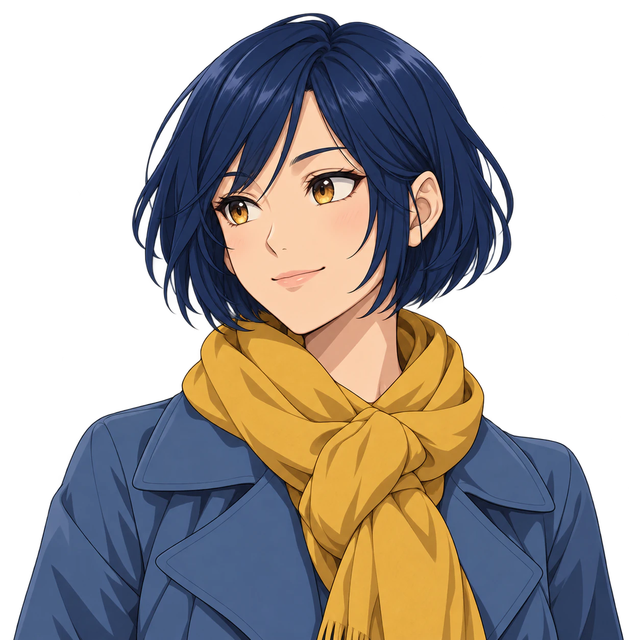 Transparent anime profile picture example