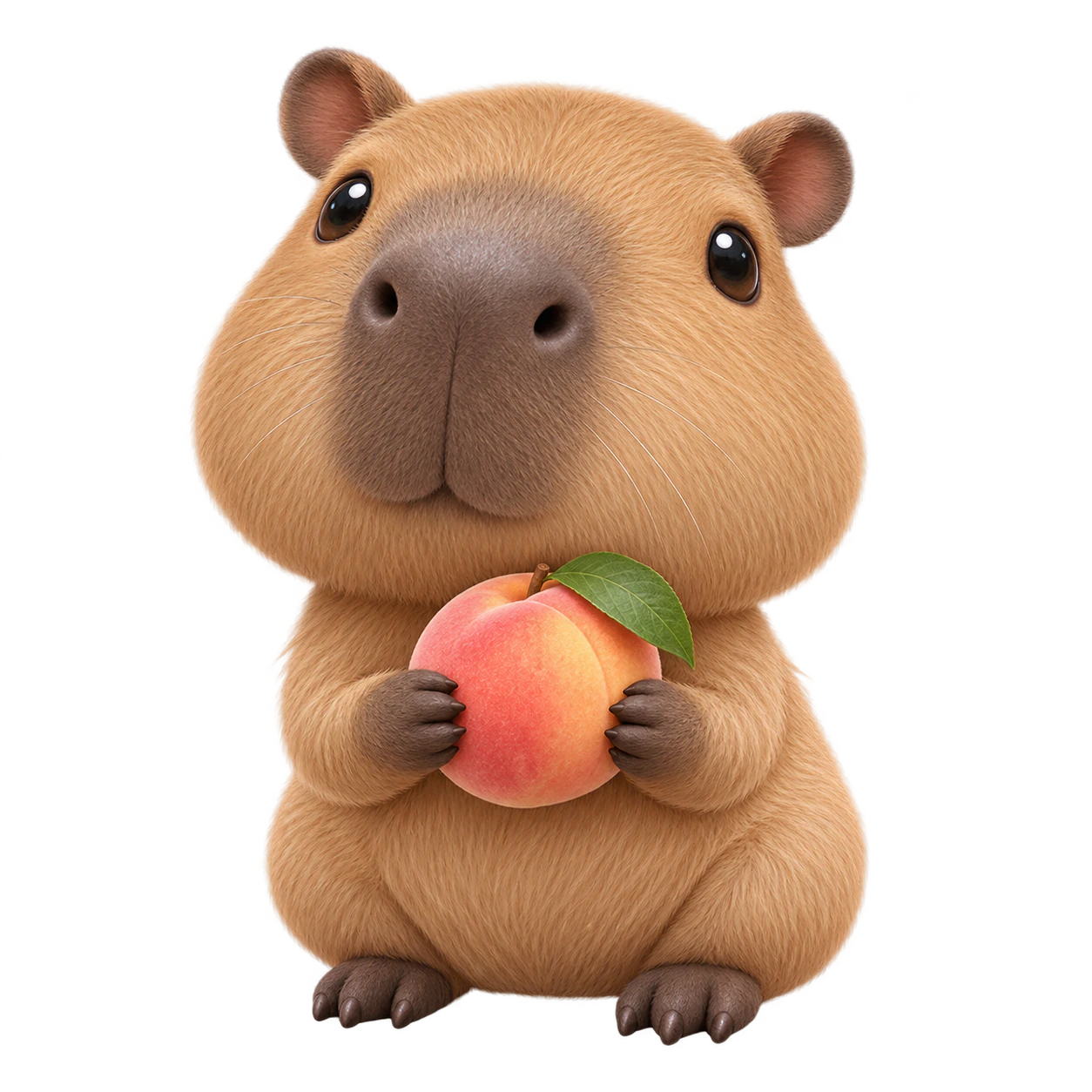 A chibi capybara avatar example