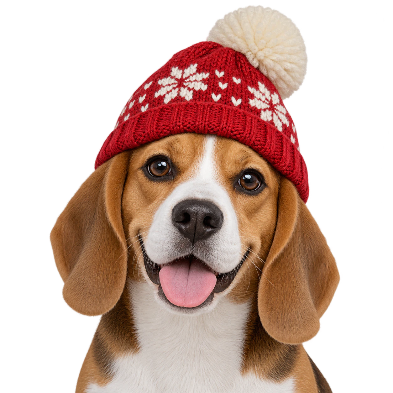 A festive dog avatar example