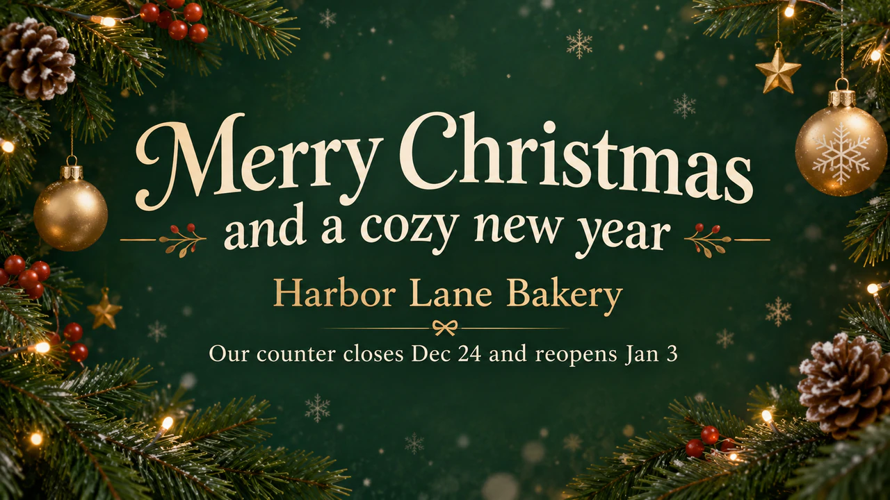 Christmas email banner for your brand example