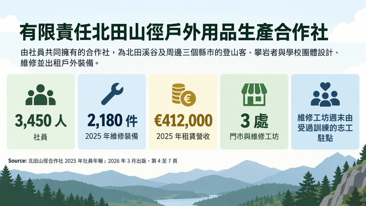 公司概況表資訊圖表：很長的法定名稱、混合單位，以及一項沒有數字的事實