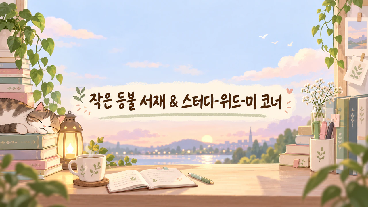 귀여운 유튜브 채널 배너: 두 부분으로 된 긴 채널명, 슬로건과 색상 없음