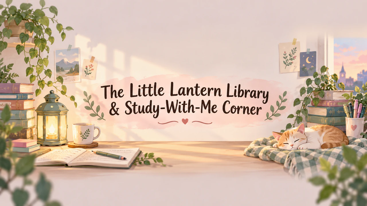 Cute YouTube channel banner: Long two-part channel name, no tagline or colors