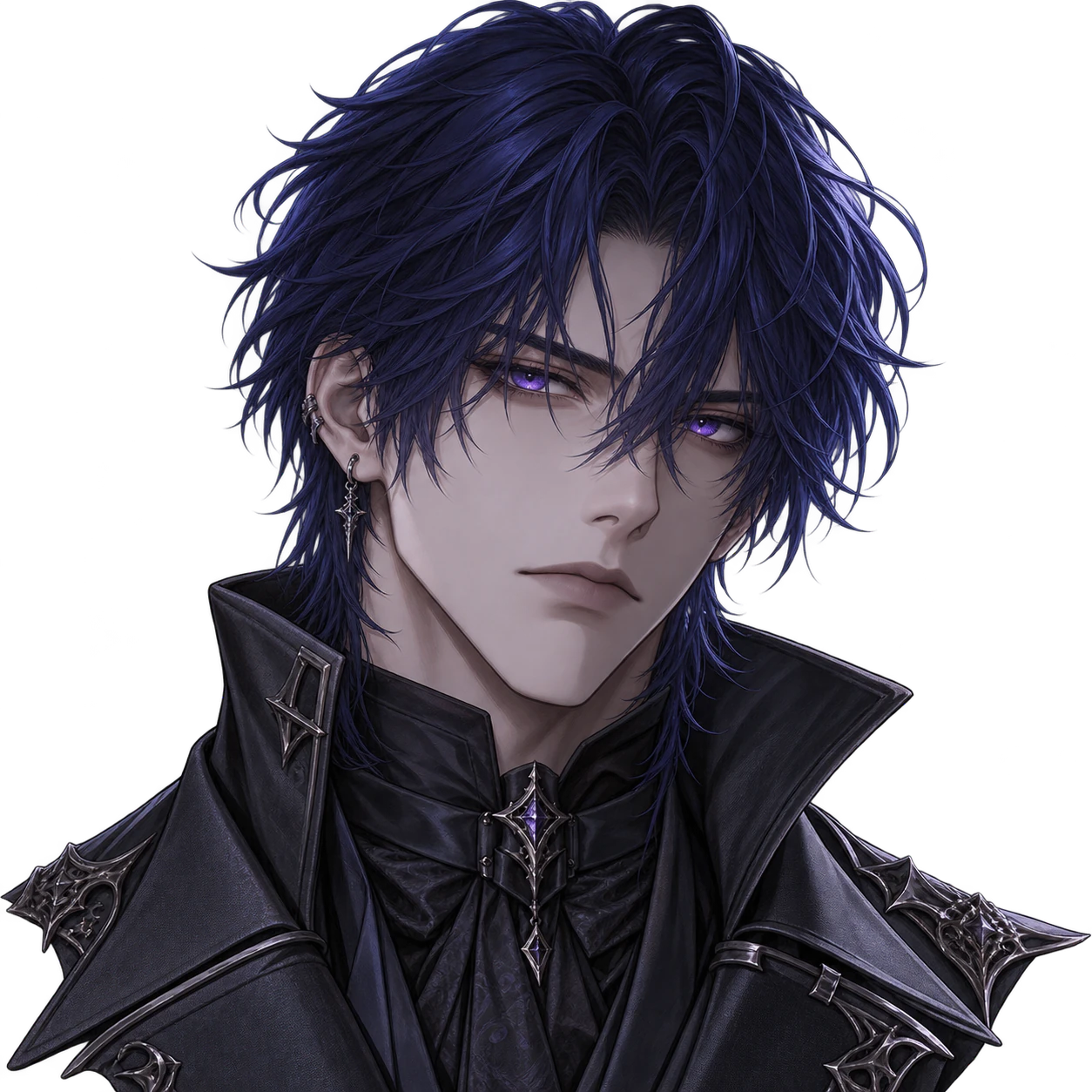 Dark anime profile picture example