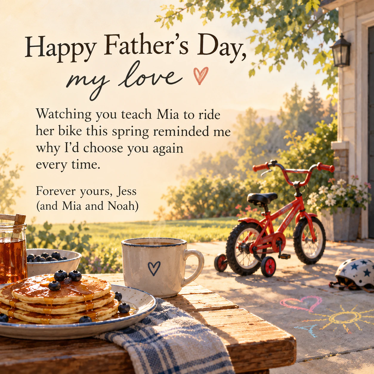 Father's Day image for your partner example