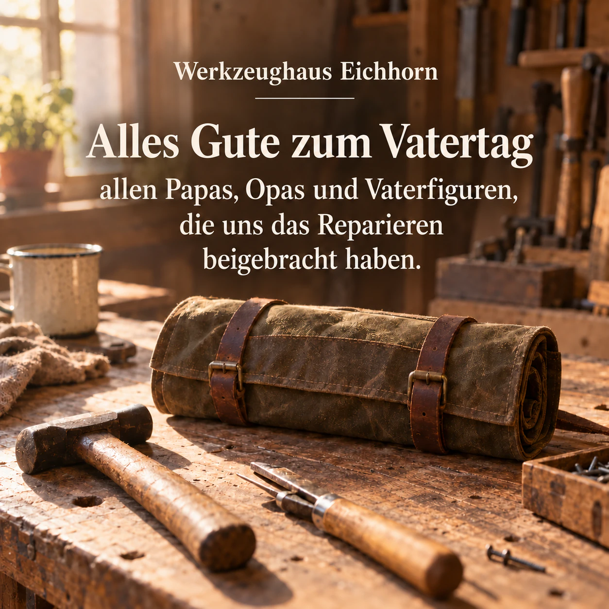 Beispiel: Vatertags-Post für das Instagram-Profil deiner Marke