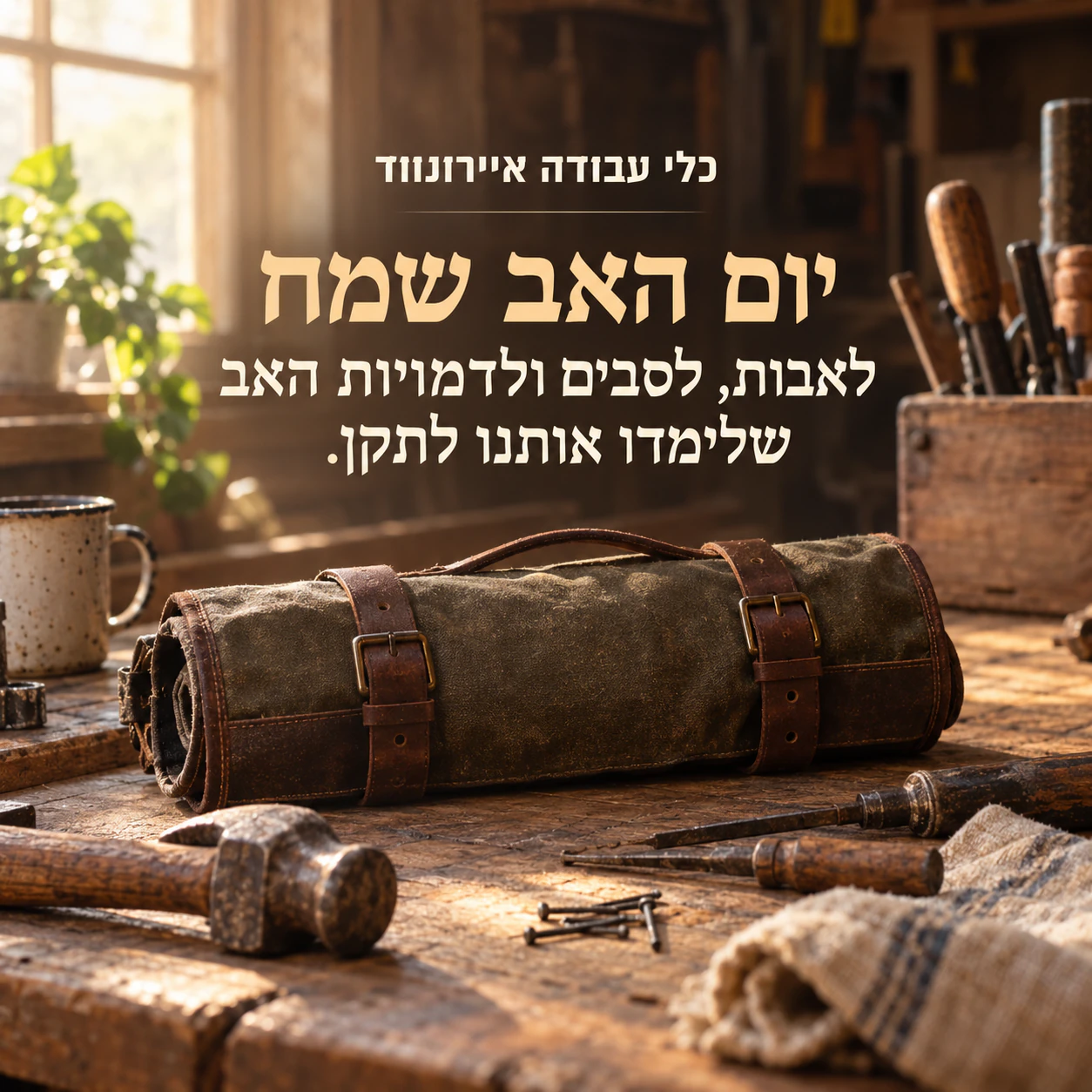 דוגמה: פוסט יום האב לאינסטגרם של המותג