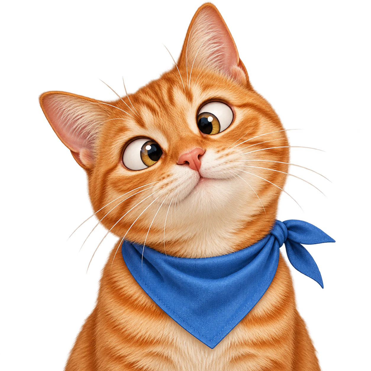 Funny cat profile picture example