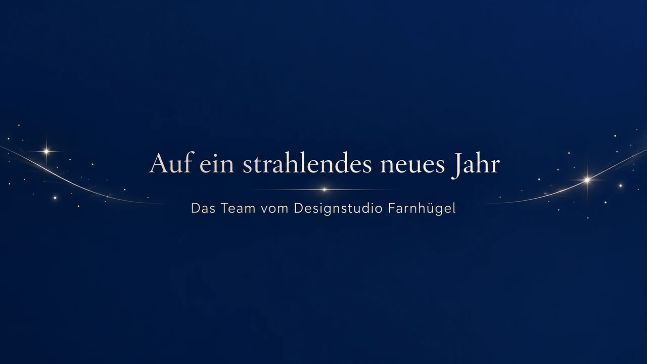 Beispiel: E-Mail-Banner für Feiertage und Neujahr
