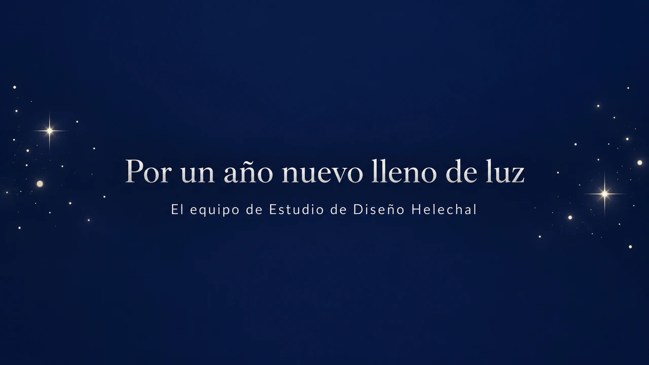 Ejemplo de Banner de email para las fiestas y Año Nuevo