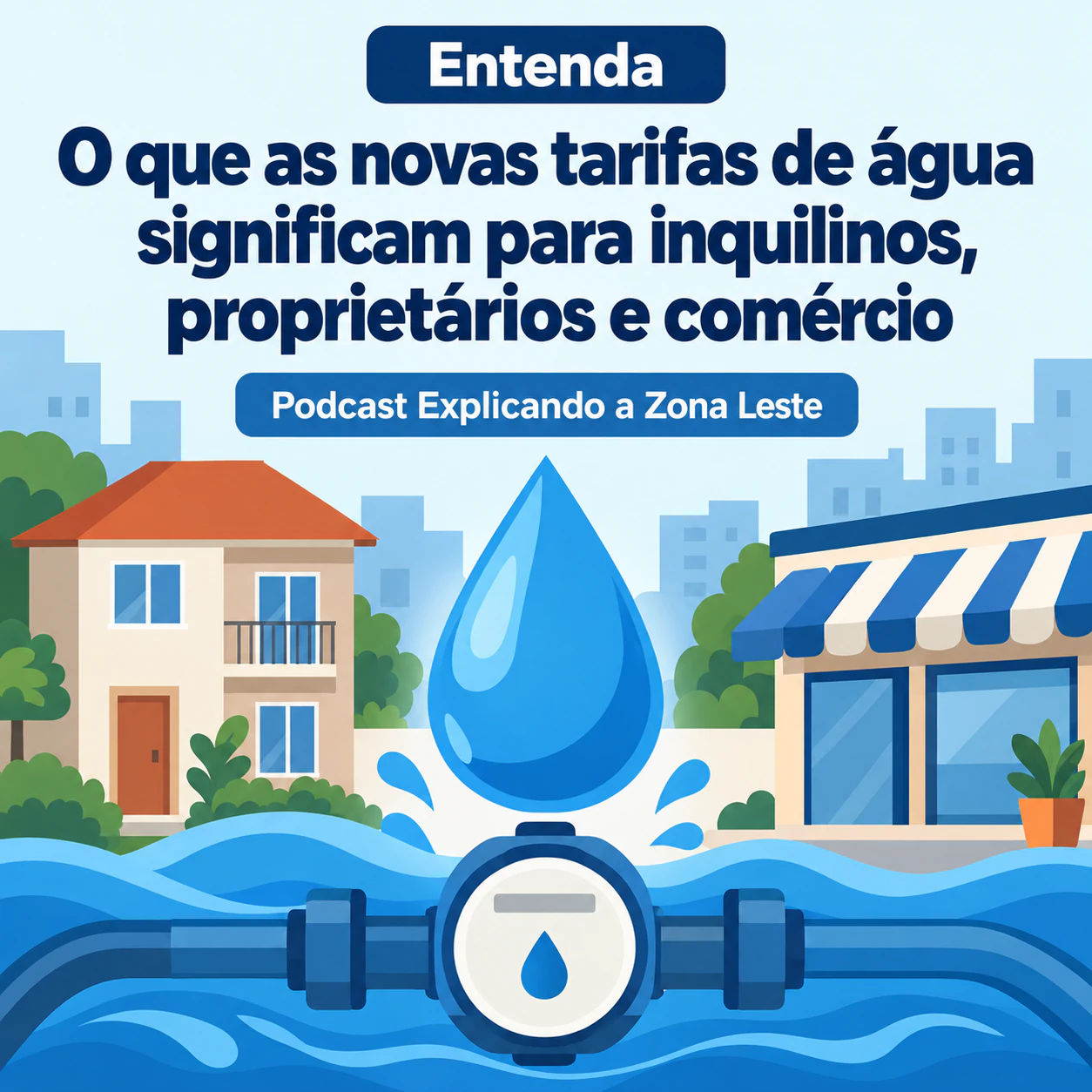 Miniatura de notícia com o seu título checado e um visual ilustrativo: Título explicativo longo com editoria e sem estilo, em formato quadrado