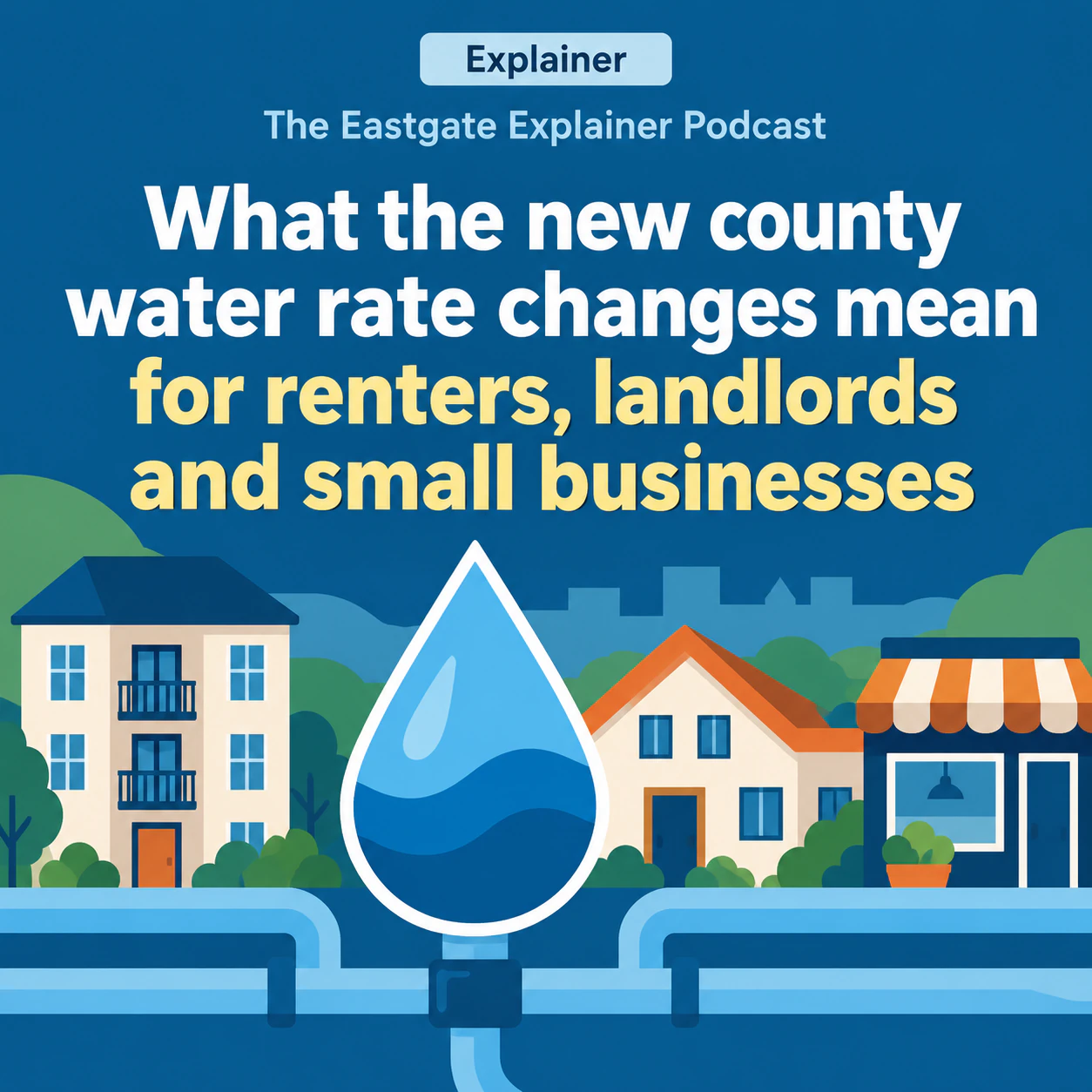 News thumbnail with your verified headline and an illustrative visual: Long explainer headline with a section label and no style, as a square
