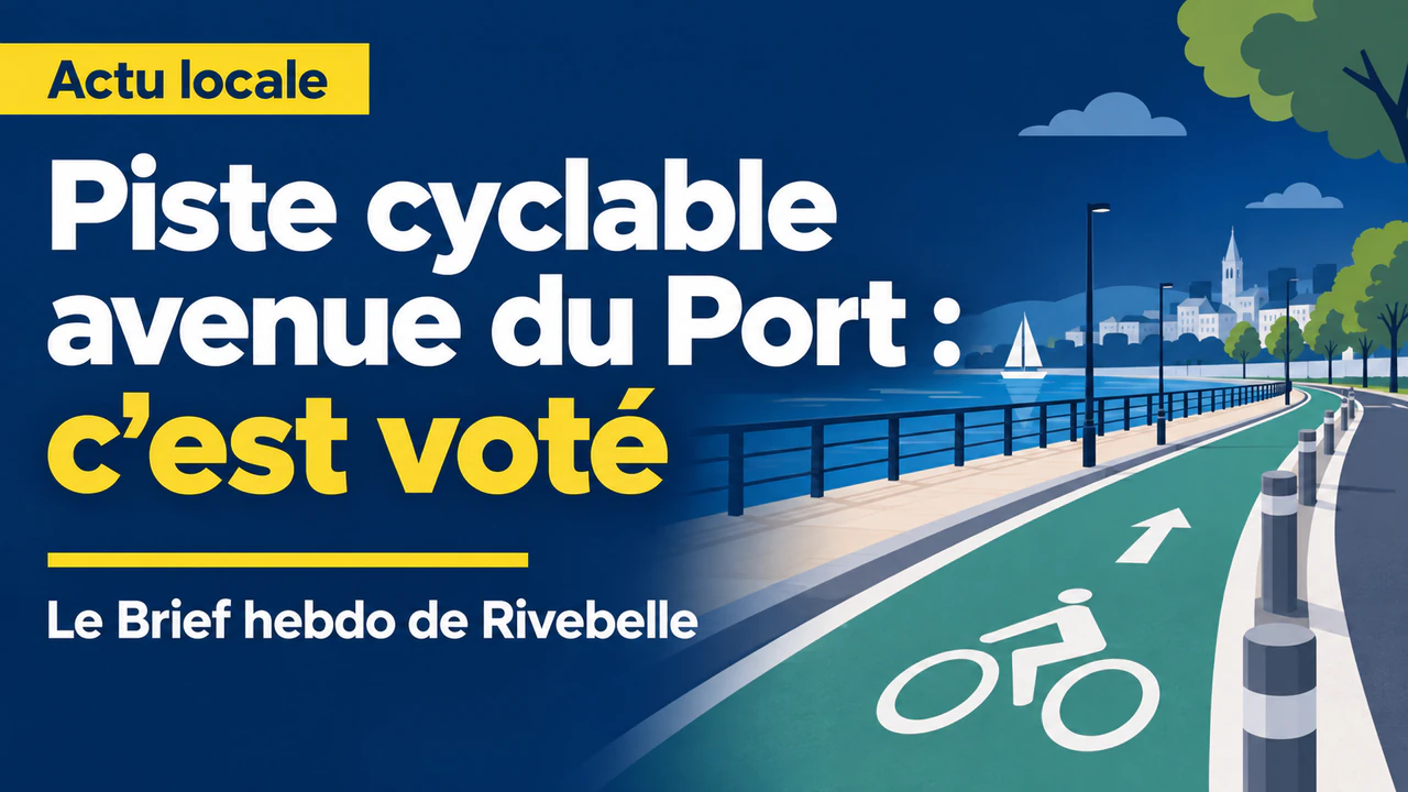 Exemple : Miniature d’actualité avec votre titre vérifié et un visuel d’illustration