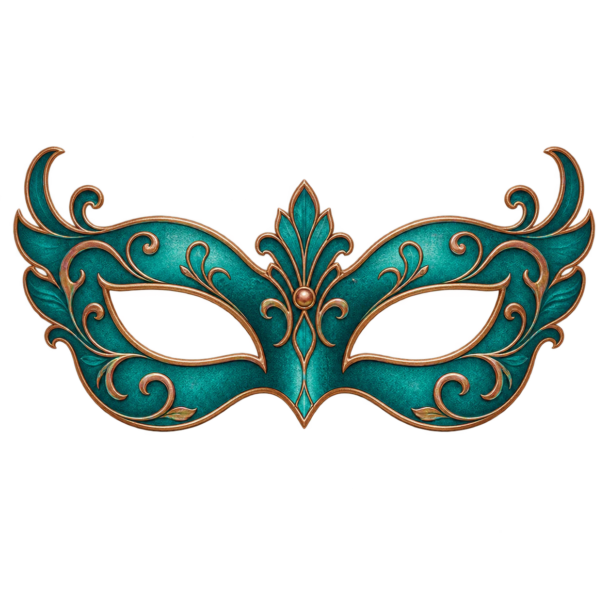 A transparent avatar mask overlay example
