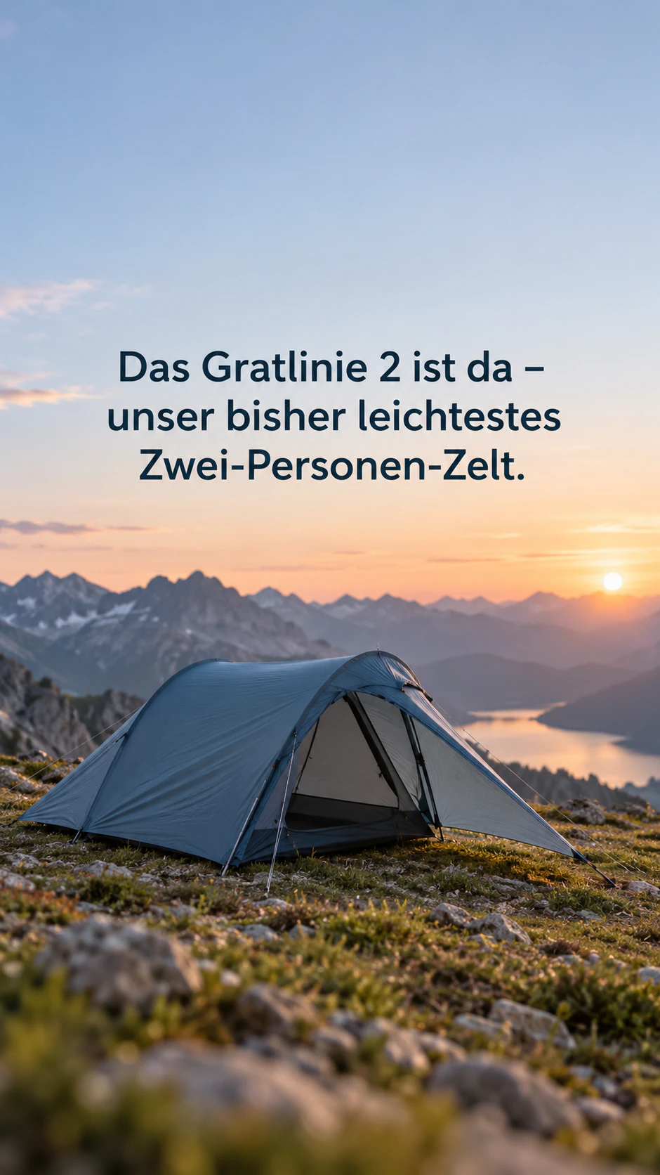 Social-Media-Post zum Produktlaunch: Langer Produktname, kein Foto, keine Farben