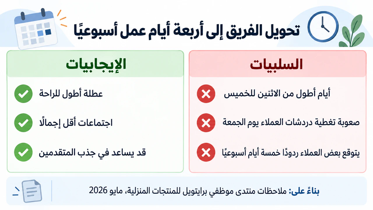 مثال على إنفوجرافيك مقارنة الإيجابيات والسلبيات