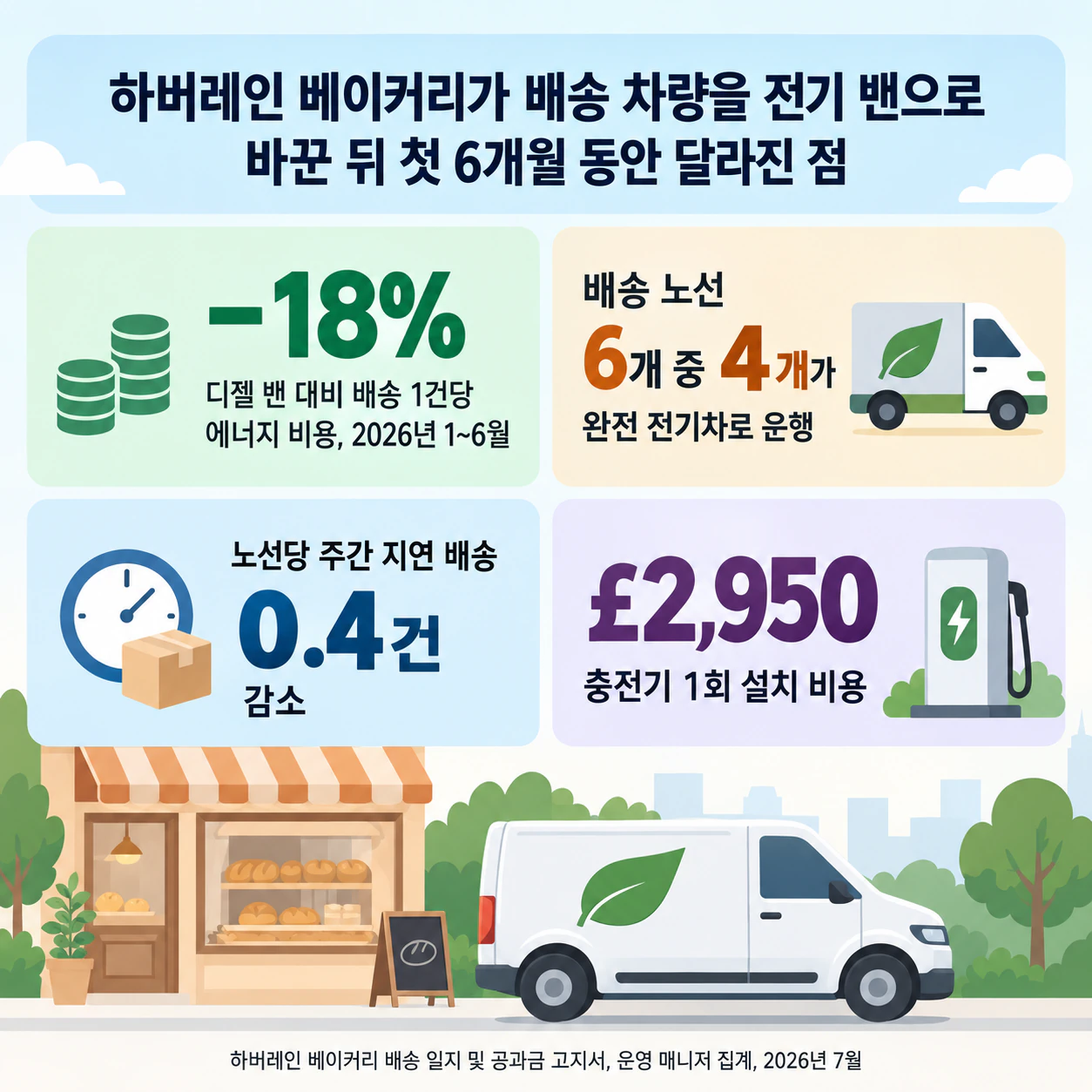 핵심 수치 몇 가지로 보여 주는 통계 인포그래픽: 긴 제목, 마이너스 기호, 통화 기호, 참고 설명 없음