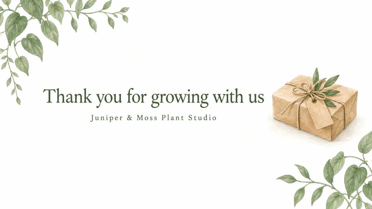 Thank-you image for customer emails example