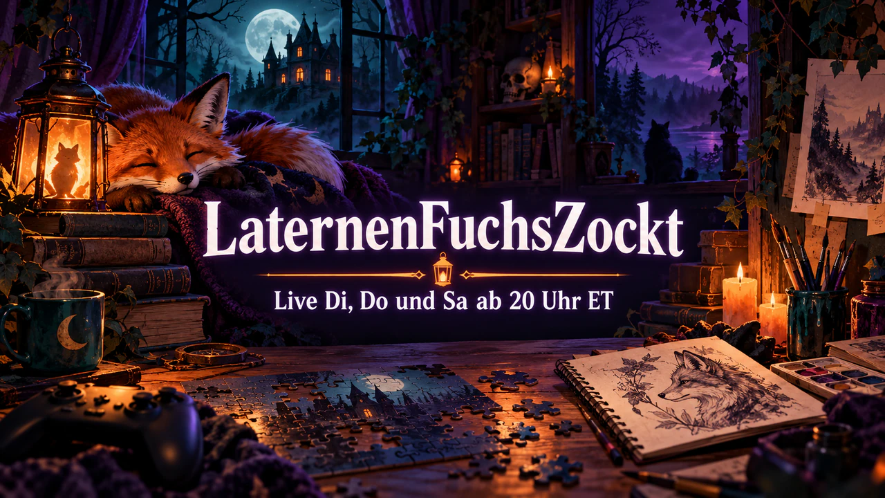Beispiel: Twitch-Kanalbanner oder Offline-Bild