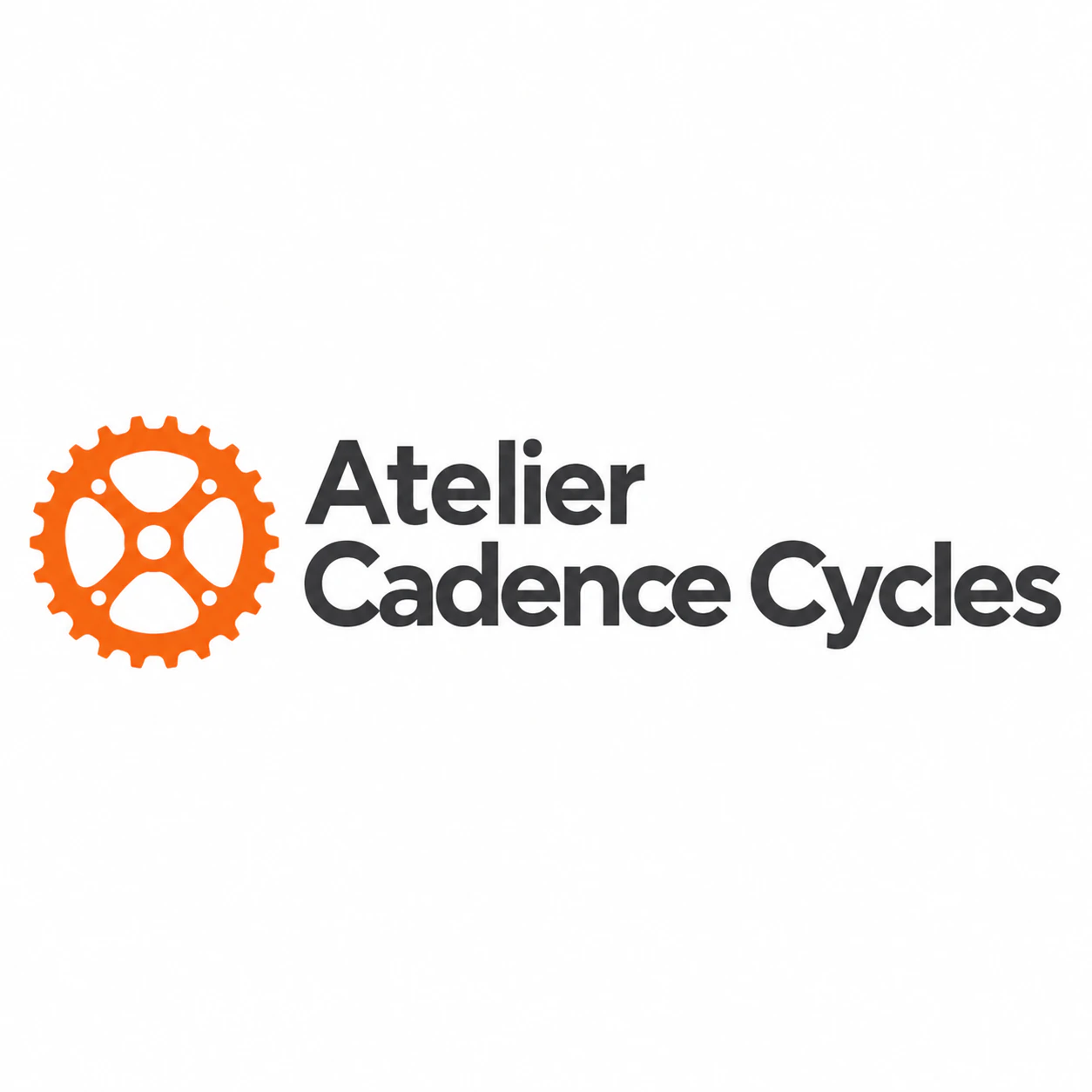 Logotype pour un atelier vélo de quartier