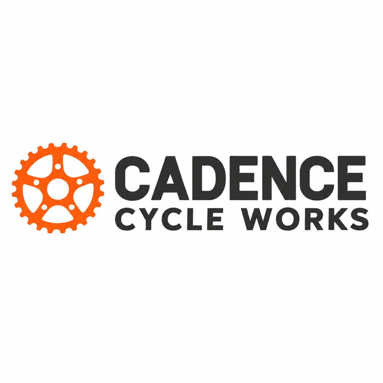 Wordmark for a neighborhood bike shop