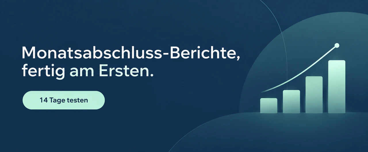 Web-Hero für den Launch eines Reporting-Dashboards