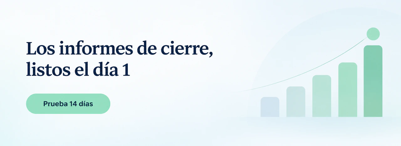 Cabecera web para el lanzamiento de un panel de informes