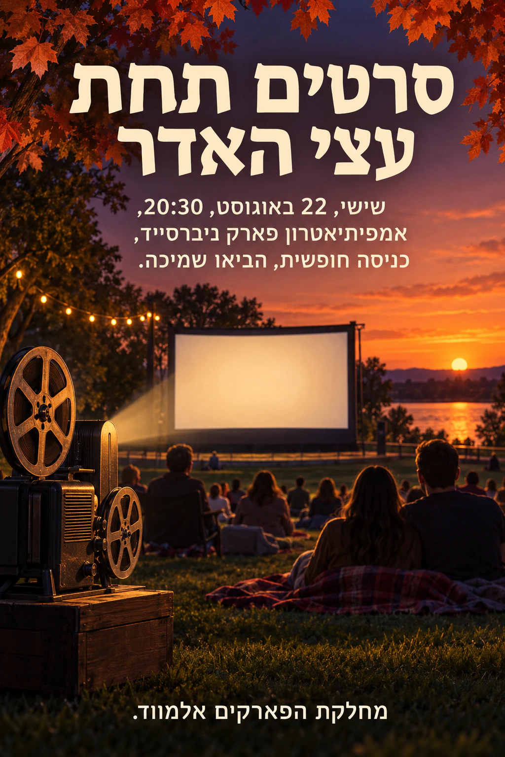 הקרנת סרט בחוץ