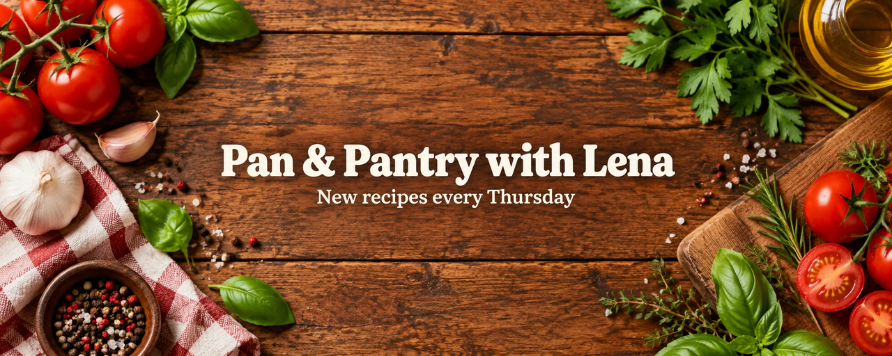 Channel art for a weekly cooking channel